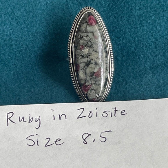 9 Gemstone Ring Bundle, Size 6 to 9 - SOLD - Picture 3 of 16